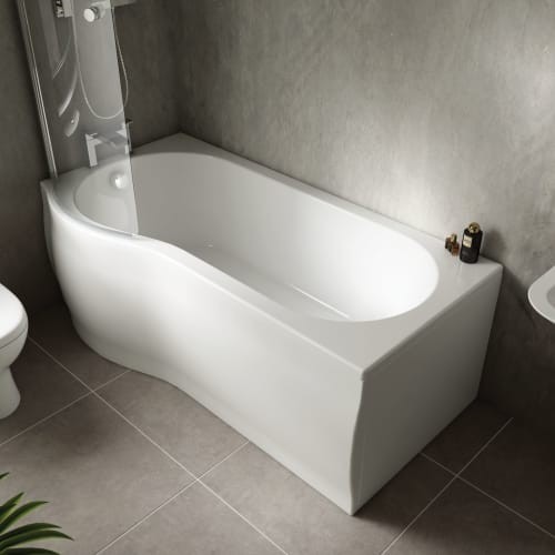 Valsina shaped shower - p, bath