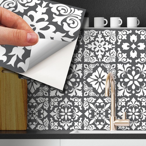 Tile transfers stickers wall - transfers,