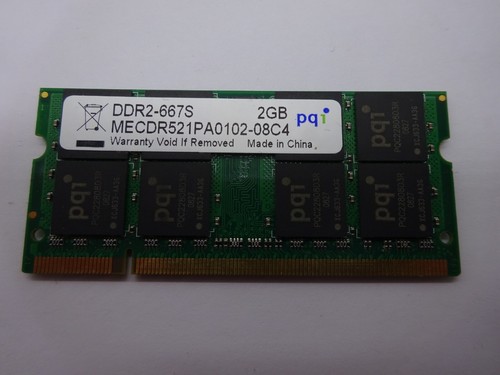 Pqi 2gb ddr2 sodimm - pqi, (1x2gb)