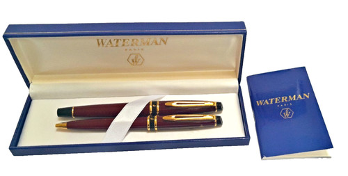 Boxed waterman expert burgundy - waterman,