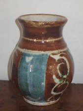 colourful english vase studio pottery