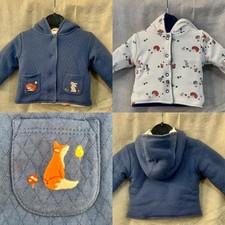 Reversible JoJo Maman Bebe Hooded Fox Jacket