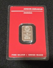 5 Gram Argor Heraeus 999 Fine