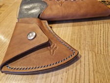 Matched sheath & overstrike protectors for Gransfors Bruk Small Forest Ax e 