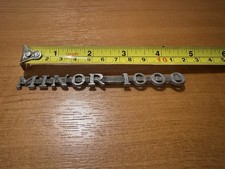 Morris Minor 1000 Bonnet Badge