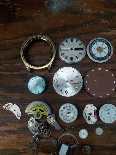 Watch parts movements faces - watch,