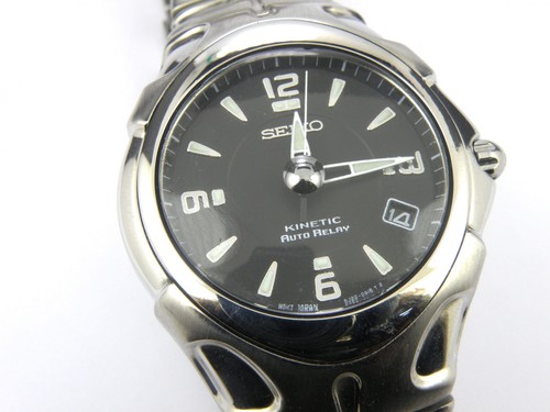 Gents seiko kinetic auto relay - kinetic,