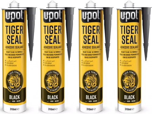 Pol tiger seal black pu - x,