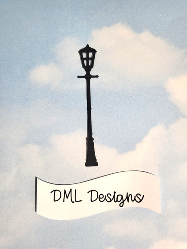 Die cut cuts street lamp - street,