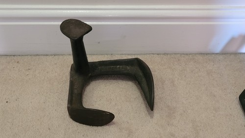 Vintage cast iron shoe - vintage,