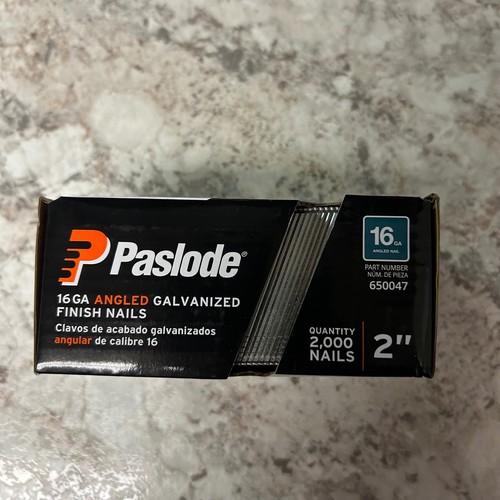Paslode angled finish nails - paslode,