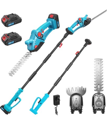 Pole hedge trimmer - hedge, cordless