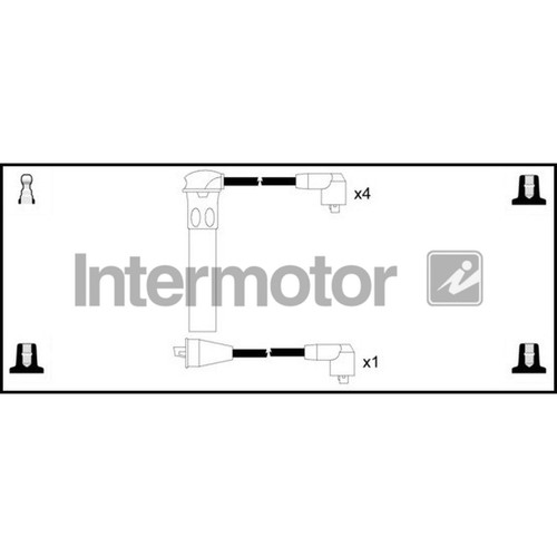 Leads ignition cables kit - ht,