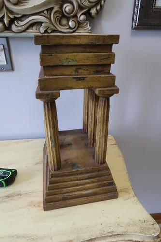 Roman column table - roman, top