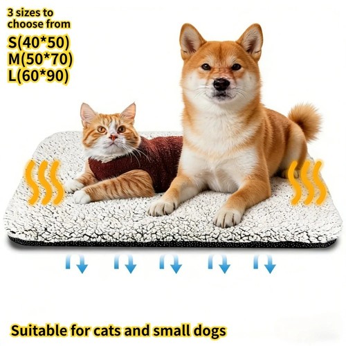 Self heating pet mat washable - heating,