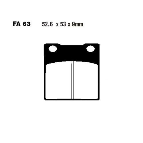 Brake pads sinter - pads, hh