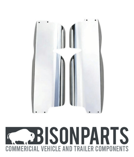Stainless steel mirror guard - steel,