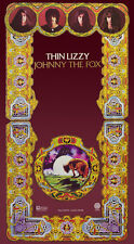 Johnny The Fox Poster Print 23"x16"  By Jim Fitzpatrick. Thin Lizzy, Album art.