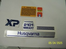 Husqvarna Chainsaw Model 2101XP Complete Decal Set