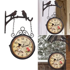 Double Sided Wall Clock -