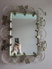 Vintage Wrought Iron Mirror