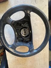 MERCEDES E CLASS W210 99-2003 black leather STEERING WHEEL  2104600398