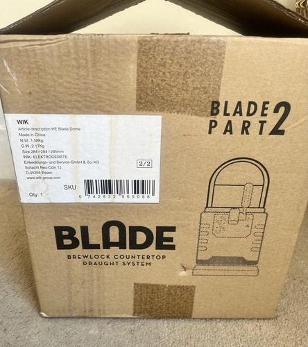 Blade beer machine - beer, dome.