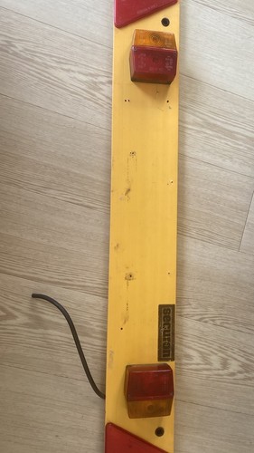 Foot trailer light - trailer, board