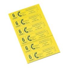 Bingo Books 6 Game Page Value