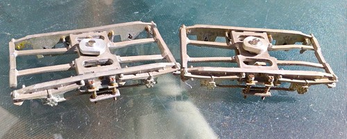 Gauge coach bogies - o, mk