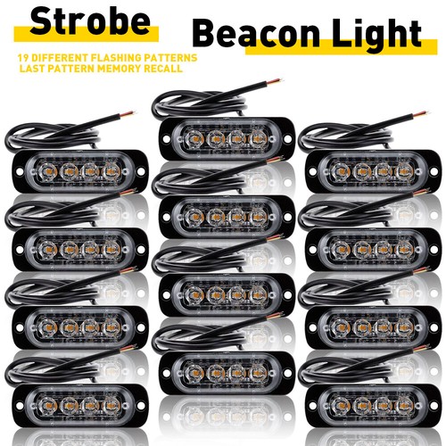 12x 4led amber - 4led, recovery