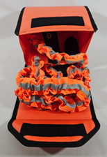 10-16 Feet Retractable Belt Barrier with Portable Storage Box Reflective Bands