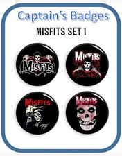 Set of 4 The Misfits Punk