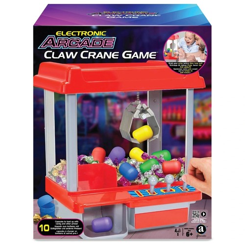 Electronic arcade crane game - arcade,