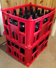 2 strong beer crates each