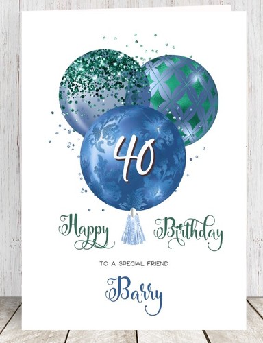 Personalised birthday card - birthday, for