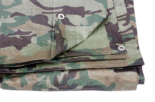 Camouflage tarpaulin cover - camouflage,