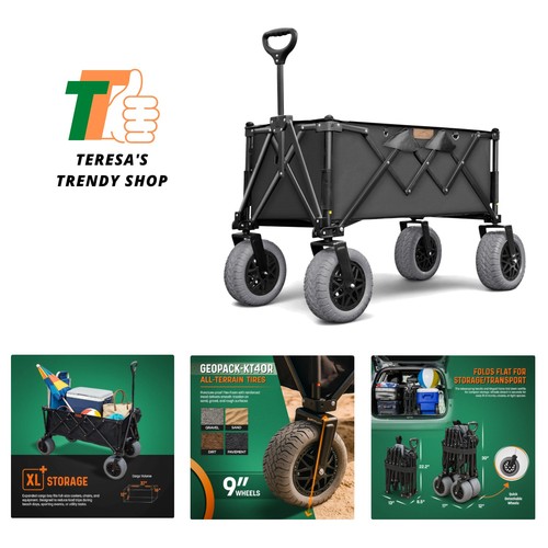 Beach wagon with big wheels - wagon,
