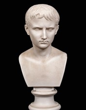 Large 19th Century Marble Bust