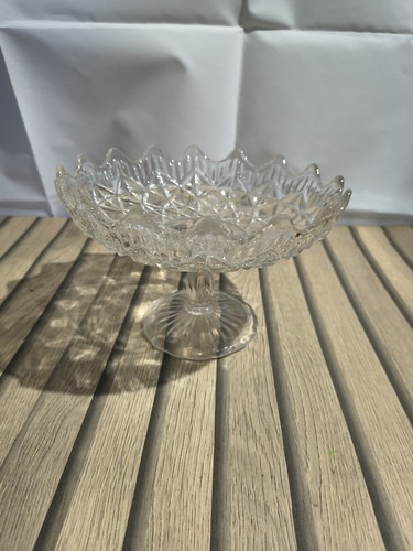Vintage pressed glass - vintage,