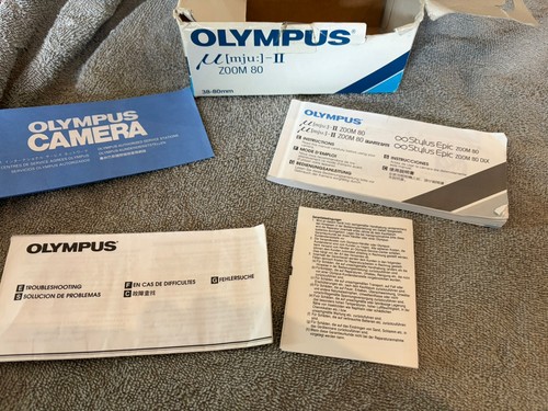 Olympus mju film camera - ii,