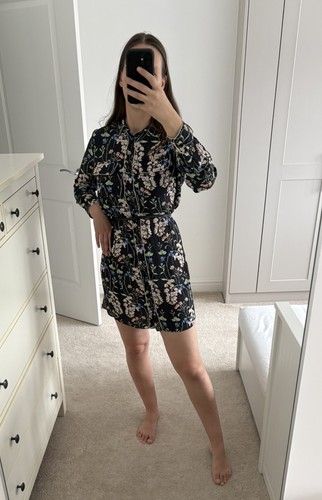 Zara botanical floral shirt - botanical,