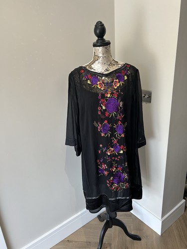 Monsoon size sequinned - size,