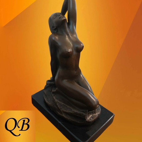 Art deco bronze figure - deco,