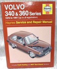 Haynes Volvo 340 & 360