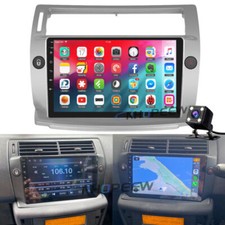 32GB Android 13 Car GPS Stereo Radio Head Unit For CITROEN C4 2004-2009 +Camera