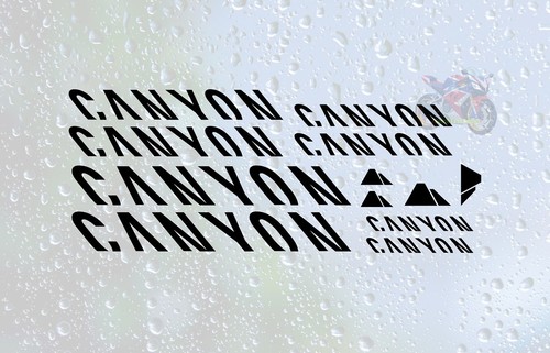 12pc canyon vinyl decals - canyon,
