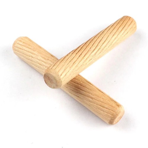 Wooden dowels premium - wooden, fluted