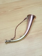 Vintage Brass 9" Fox Hunters /