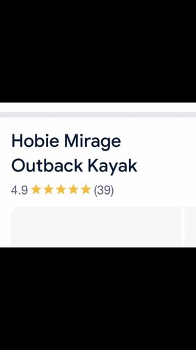 Hobie outback kayak - hobie,